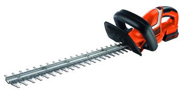 BLACK+DECKER - 450mm 18V Lithium-ion Hedge Trimmer - Orange