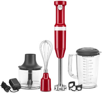 Kitchen Aid Cordless Handstick Blender Empire Red