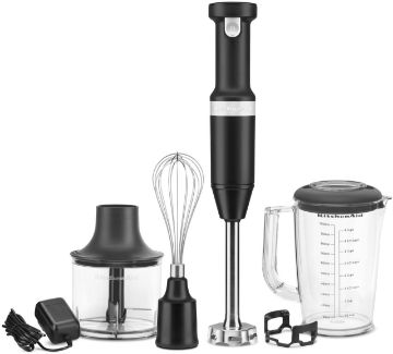 Kitchen Aid Cordless Handstick Blender Black Matte