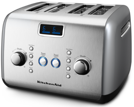 KitchenAid 4 Slice Artisan Automatic Toaster Silver