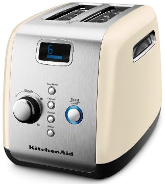 Kitchen Aid 2 Slice Artisan Automatic Toaster Almond Cream