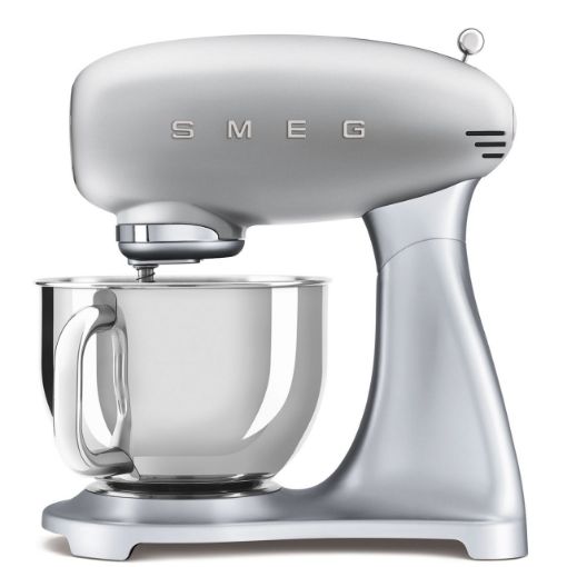 Smeg 4.8L Top Colour Electric Stand Mixer Silver