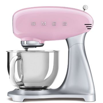 Smeg 4.8L Top Colour Electric Stand Mixer Pastel Pink