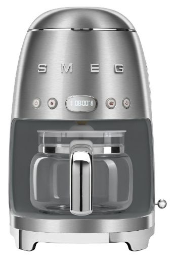 Smeg Drip Filter Coffee Machine Brushed Metal
