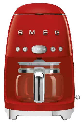 Smeg Drip Filter Coffee Machine Red