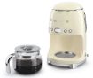 Smeg Drip Filter Coffee Machine Panna Cream