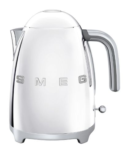 Smeg 1.7L 50's Style Stainless Steel Kettle Stainless Steel