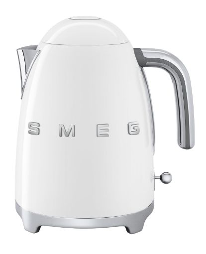 Smeg 1.7L 50's Style Stainless Steel Kettle White