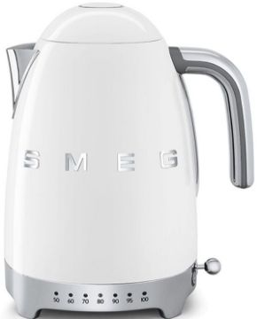 Smeg 1.7L 50's Style Variable Temperature Kettle White