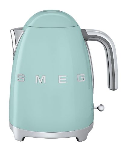 Smeg 1.7L 50's Style Stainless Steel Kettle Pastel Green