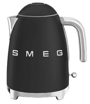 Smeg 1.7L 50's Style Kettle Matte Black