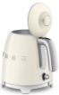 Smeg 0.8L 50's Style Mini Kettle Cream