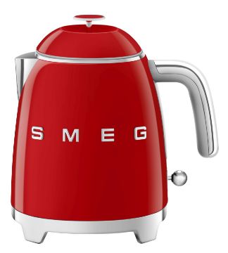 Smeg 0.8L 50's Style Mini Kettle Red