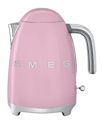 Smeg 50's Style 1.7 Litre Stainless Steel Kettle Pink