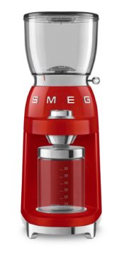 Smeg 50's Retro Style Coffee Grinder Red