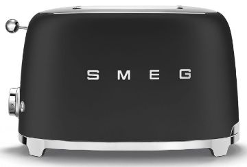 Smeg 50's Style 2 Slice Toaster Matte Black