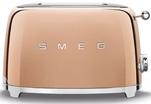 Smeg 50's Style 2 Slice Toaster Rose Gold