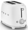 Smeg 50's Style 2 Slice Toaster Matte White