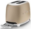 Smeg 50's Style 2 Slice Toaster Matte Champagne