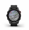 Garmin Fenix 7S Solar Watch Slate Grey with Black Band