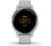 Garmin Venu 2S GPS Smart Watch Silver Bezel with Mist Gray Case and Silicone Band