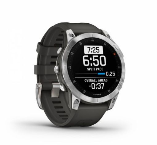 Garmin Epix Gen 2 Watch Slate Stainless Steel with Silicon Band