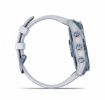 Garmin Fenix 7X Sapphire Solar Watch Mineral Blue Titanium with Whitestone Band