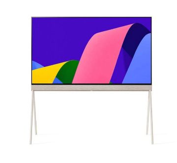 LG 55" Lifestyle Pose 4K OLED