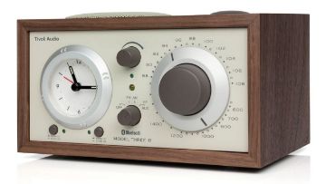 Tivoli Audio - Model Three Bluetooth Radio - Walnut/Beige