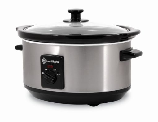 Russell Hobbs - 3.5L Slow Cooker - Brushed Stainless Steel