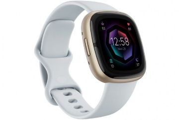 FitBit Sense2 Blue Mist/Pale Gold