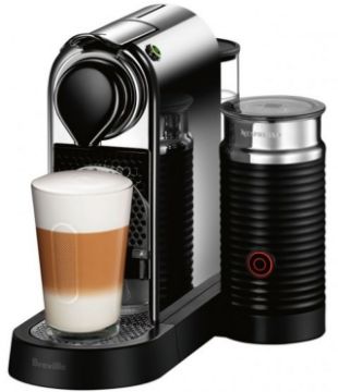 Breville - CitiZ&milk Coffee Machine in Chrome