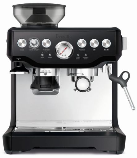 Breville - The Barista Express Coffee Machine - Black Truffle