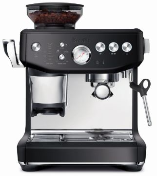 Breville - Barista Express Impress Assisted Tamping Coffee Machine - Black Truffle