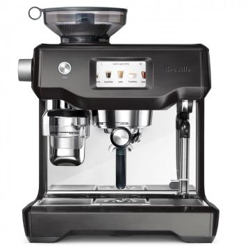 Breville - Oracle Touch Coffee Machine - Black Stainless Steel