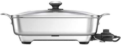 Breville - The Thermal Pro Stainless Frypan - Stainless Steel