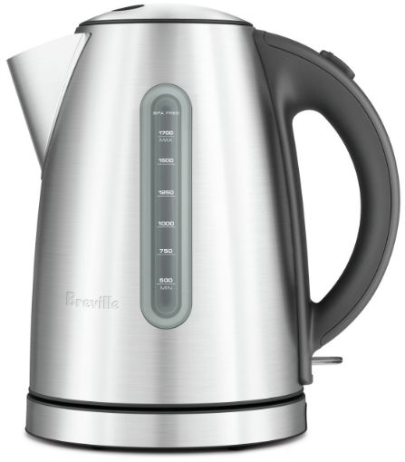 Breville - The Soft Top Dual Kettle - Stainless Steel