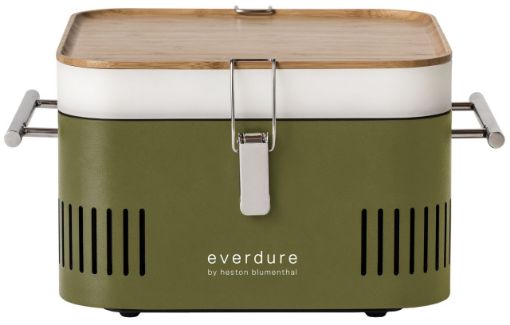 Everdure by Heston Blumenthal Cube Charcoal Portable BBQ Khaki
