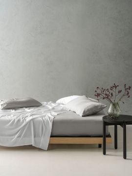 Linenhouse - Tencel King Bed Sheet Set - White