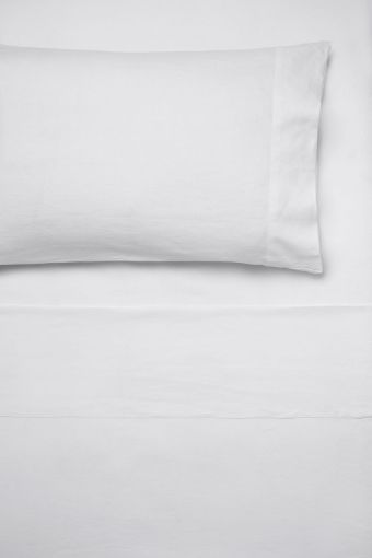 Linenhouse - Nimes King Bed Sheet Set - White