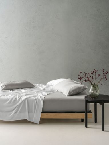 Linenhouse - Tencel Queen Bed Sheet Set - Silver