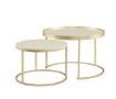 Criterion Nest Coffee Table Marble White - Gold