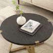 Criterion Capri Coffee Table Black - Brushed Gold