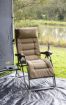 Oztrail - Brampton Sun Lounger Chair with Side Table - Beige