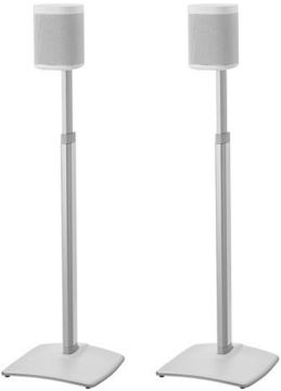 Sanus - Adjustable Speaker Stand (pair) - Wht