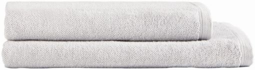 Sheridan - Cotton Twist Queen Towel Set, 2 Pack - Cool Grey