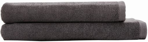 Sheridan - Cotton Twist 2 Pack Queen Towel - Graphite