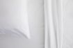 Sheridan - Organic Cotton 300TC Percale King Snow Sheet Set - 40cm