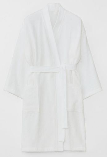 Sheridan - Supersoft Luxury Unisex Towelling Robe - L/XL - White