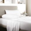 Sheridan - Tencel & Cotton Super King Sheet Set - 50cm Wht